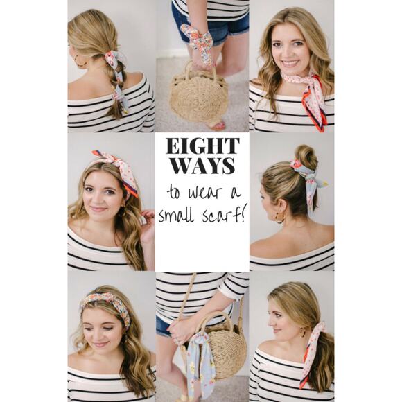 Dolce & Gabbana Signature Logo Black Silk Monogram Neck Hair Handbag Scarf - Picture 12 of 12